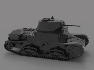 Tank M1542 READY TO PRINT MODEL 3D Print Model