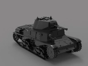 Tank M1542 READY TO PRINT MODEL 3D Print Model