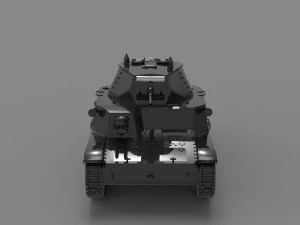 Tank M1542 READY TO PRINT MODEL 3D Print Model