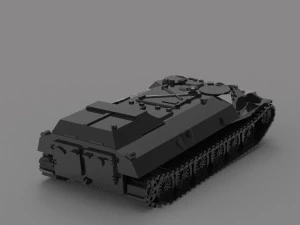 Tank MTLB Ambulance READY TO PRINT MODEL 3D Print Model