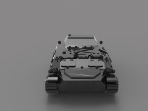 Tank MTLB Ambulance READY TO PRINT MODEL 3D 打印模型
