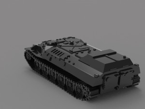 Tank MTLB Ambulance READY TO PRINT MODEL 3D 打印模型