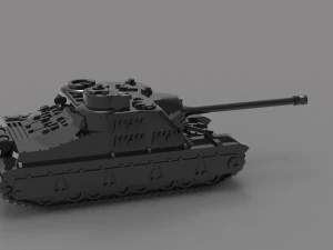 Tank tortoise READY TO PRINT MODEL 3D Print Model