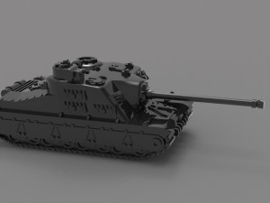 Tank tortoise READY TO PRINT MODEL 3D Print Model