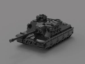 Tank tortoise READY TO PRINT MODEL 3D Print Model
