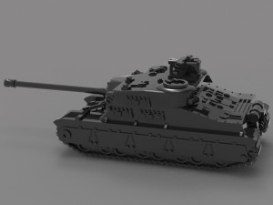 Tank tortoise READY TO PRINT MODEL 3D Print Model