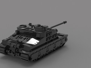 Tank tortoise READY TO PRINT MODEL 3D Print Model