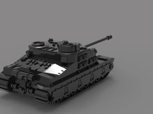 Tank tortoise READY TO PRINT MODEL 3D Print Model