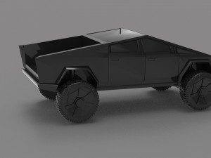 Tesla truck READY TO PRINT MODEL 3D Print Model