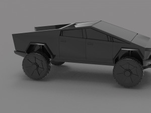 Tesla truck READY TO PRINT MODEL 3D Print Model