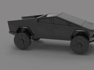 Tesla truck READY TO PRINT MODEL 3D Print Model