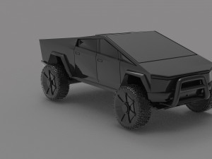 Tesla truck READY TO PRINT MODEL 3D Print Model