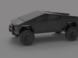 Tesla truck READY TO PRINT MODEL 3D Print Model
