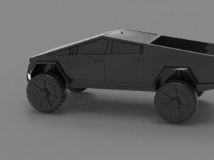 Tesla truck READY TO PRINT MODEL 3D Print Model