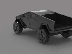 Tesla truck READY TO PRINT MODEL 3D Print Model