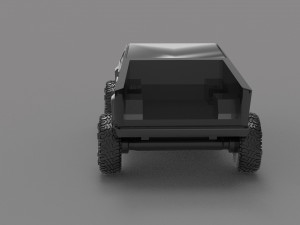 Tesla truck READY TO PRINT MODEL 3D Print Model