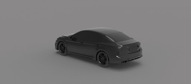 Toyota camry Car READY TO PRINT MODEL 3D Print Model .c4d .max .obj .3ds .fbx .stl .blend 