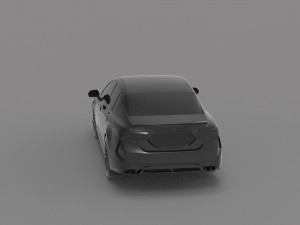 Toyota camry Car READY TO PRINT MODEL 3D Print Model