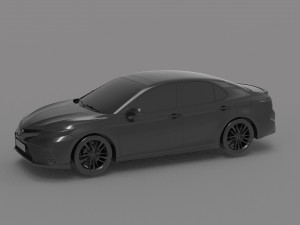 Toyota camry Car READY TO PRINT MODEL 3D Print Model
