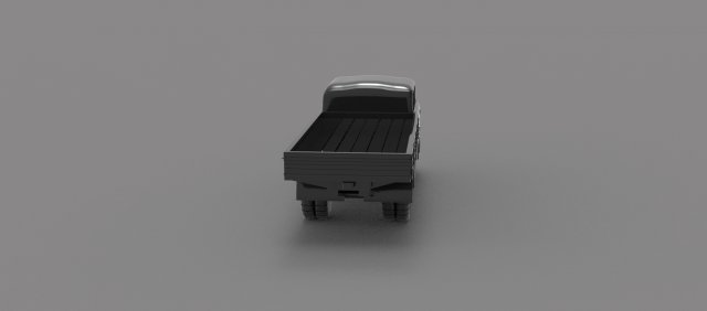 Truck skoda liaz READY TO PRINT MODEL 3D Print Model .c4d .max .obj .3ds .fbx .stl .blend 