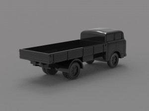 Truck skoda liaz READY TO PRINT MODEL 3D Print Model