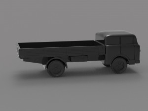 Truck skoda liaz READY TO PRINT MODEL 3D Print Model