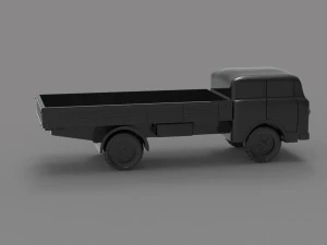 Truck skoda liaz READY TO PRINT MODEL 3D Print Model