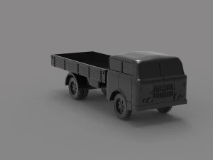 Truck skoda liaz READY TO PRINT MODEL 3D Print Model