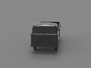 Truck skoda liaz READY TO PRINT MODEL 3D Print Model