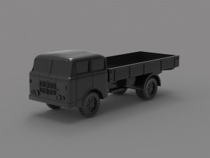 Truck skoda liaz READY TO PRINT MODEL 3D Print Model