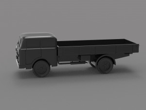 Truck skoda liaz READY TO PRINT MODEL 3D Print Model