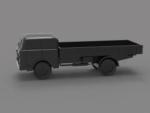 Truck skoda liaz READY TO PRINT MODEL 3D Print Model