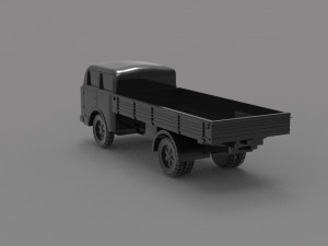 Truck skoda liaz READY TO PRINT MODEL 3D Print Model