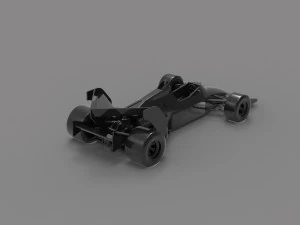 Tyrrell 012 Boomerang BASKIYA HAZIR MODEL 3D Baskı Modeli