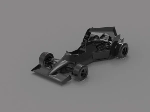 Tyrrell 012 Boomerang READY TO PRINT MODEL 3D Print Model