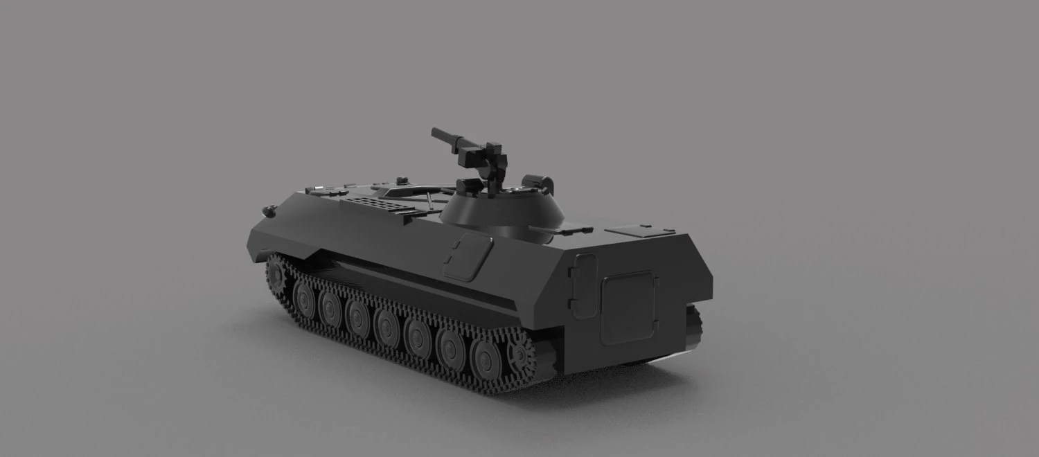 V14 tank READY TO PRINT MODEL 3D Print Model .c4d .max .obj .3ds .fbx .stl .blend