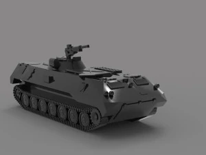 V14 tank READY TO PRINT MODEL 3D Print Model