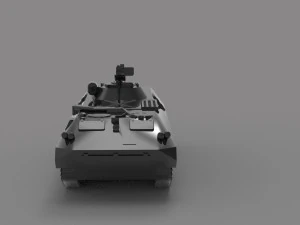 V14 tank READY TO PRINT MODEL 3D Print Model