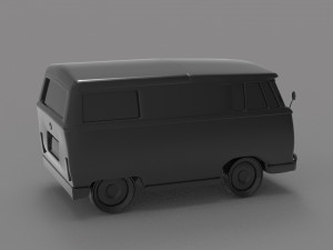 Volkswagen bus READY TO PRINT MODEL Modelo de impresión 3D