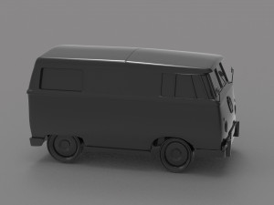 Volkswagen bus READY TO PRINT MODEL 3D प्रिंट मॉडल