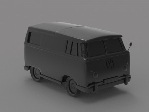 Volkswagen bus READY TO PRINT MODEL 3D प्रिंट मॉडल