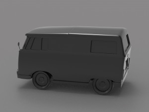 Volkswagen bus READY TO PRINT MODEL 3D प्रिंट मॉडल