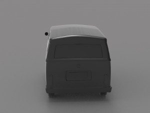 Volkswagen bus READY TO PRINT MODEL 3D प्रिंट मॉडल