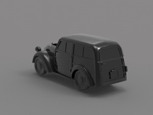 Fiat Topolino - old car READY TO PRINT MODEL 3D-Druckmodell