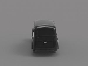 Fiat Topolino - old car READY TO PRINT MODEL Modello di stampa 3D