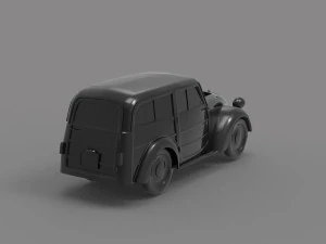 फिएट टोपोलिनो - पुरानी कार, प्रिंट करने के लिए तैयार मॉडल 3D प्रिंट मॉडल