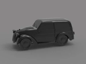 फिएट टोपोलिनो - पुरानी कार, प्रिंट करने के लिए तैयार मॉडल 3D प्रिंट मॉडल