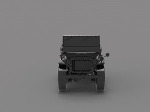 Willys MB Jeep Forza Horizon Car READY TO PRINT MODEL Modello di stampa 3D