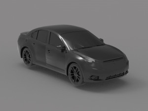Chevrolet cruze car READY TO PRINT MODEL 3D Принт Модель