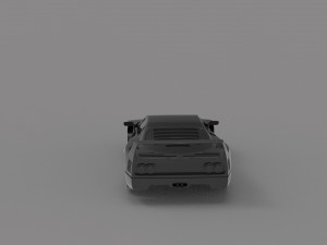 Ferrari F40 car READY TO PRINT MODEL 3D Принт Модель